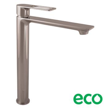 RAV Slezák - Vodovodná batéria umývadlová, vysoká NIL - metal grey - lesklá, Farba: METAL GREY - lesklá, Povrchová úprava: PVD, Rozmer: 1/2&#39;&#39; NL230.5MGL