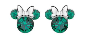 Disney Trblietavé strieborné náušnice kôstky Minnie Mouse ES00028SMAYL.CS