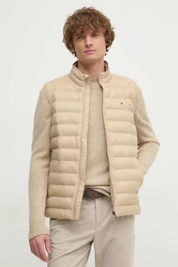 Vesta Tommy Hilfiger pánska, béžová farba, prechodná, MW0MW37677