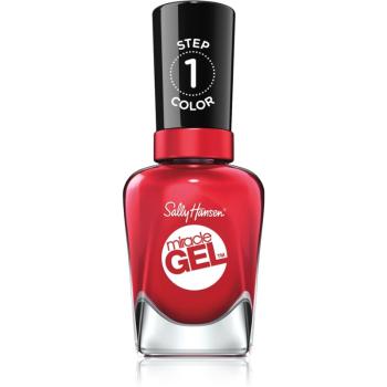 Sally Hansen Miracle Gel™ gélový lak na nechty bez použitia UV/LED lampy odtieň 444 Off With Her Red! 14,7 ml