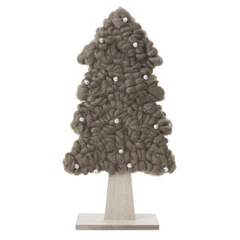 ArtFir Vianočná dekorácia STROMČEK 88C | hnedá 40 cm