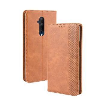 BUSINESS Peňaženkový obal OnePlus 7T Pro hnedý