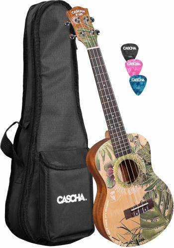 Cascha HH 2610 Art Series Leafy Tenorové ukulele