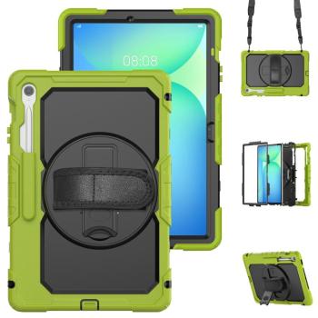 SOLID 360 Odolný obal pre Samsung Galaxy Tab S10 FE+ zelený