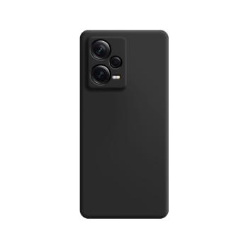 RUBBER Ochranný kryt pre Xiaomi Redmi Note 12 5G čierny