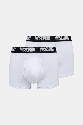 Boxerky Moschino Underwear 2-pak pánske, biela farba, 241V1A13894301