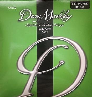 Dean Markley 2606B 5MED 48-128 NickelSteel Struny pre 5-strunovú basgitaru