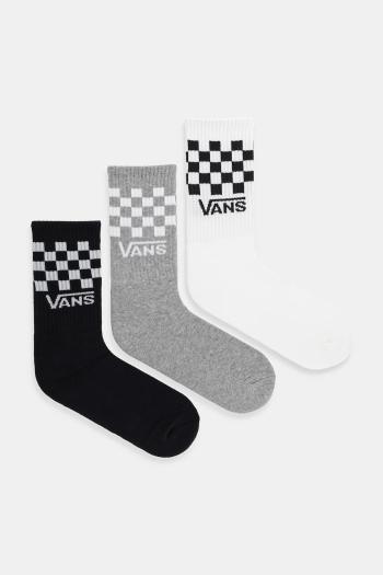Ponožky Vans 3-pak čierna farba, VN000QBUY281