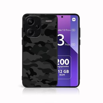 MY ART Ochranný obal pre Xiaomi Redmi Note 13 Pro+ 5G BLACK CAMO (234)