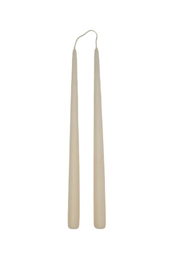 Sada sviečok OYOY Fukai Candles L 2-pak béžová farba