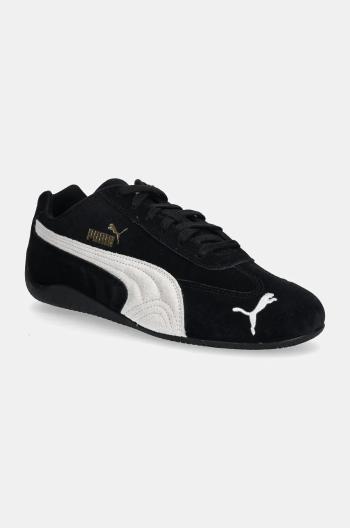 Semišové tenisky Puma Speedcat OG čierna farba, 398846