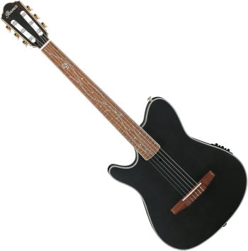 Ibanez TOD10NL-TKF Transparent Black Elektroakustická gitara