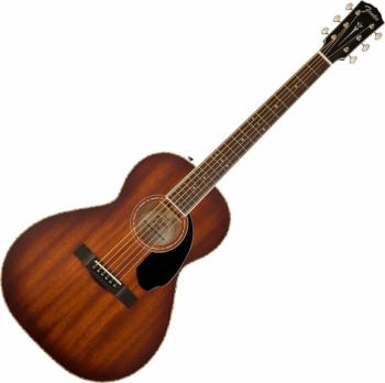 Fender PS-220E Parlor OV All MAH Aged Cognac Burst Elektroakustická gitara