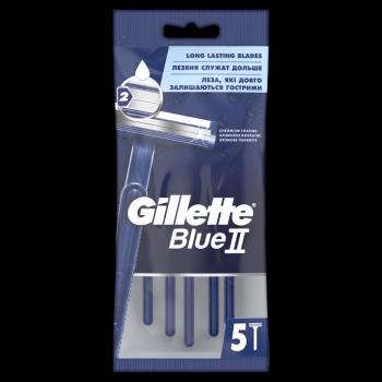 GILLETTE Blue II holítko 5 ks, poškodený obal