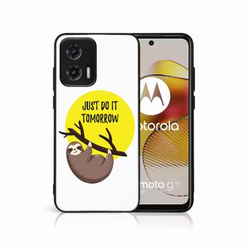 MY ART Ochranný kryt pre Motorola Moto G73 5G SLOTH (188)