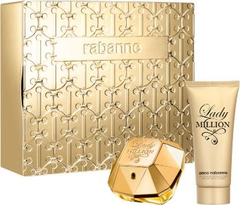 Rabanne Lady Million - EDP 80 ml + telové mlieko 100 ml