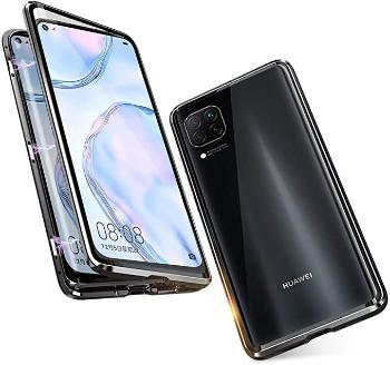 Magnetický kryt 360 Huawei P40 Lite čierny