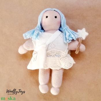 My Tiny Doll - Fogtündér kék hajjal - 50% kedvezménnyel