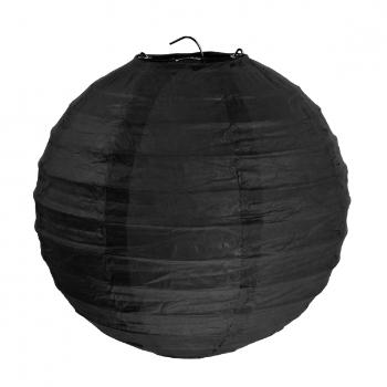 Santex Jednobarevné lampiony 20 cm Barva: Čierna