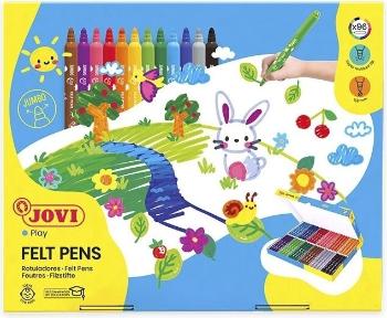 Jovi Jumbo Markers Fixky 96 pcs