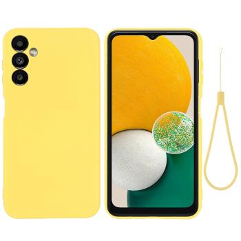 RUBBER Ochranný kryt pre Samsung Galaxy A14 žltý