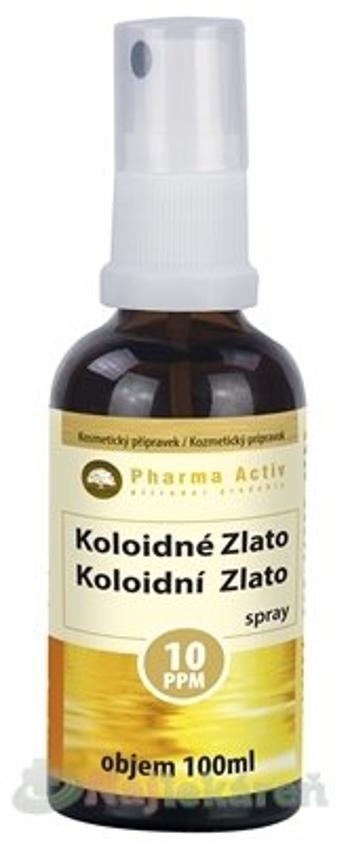 Pharma Activ Koloidné zlato 10ppm spray 100 ml