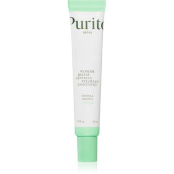 Purito Wonder Releaf Centella Eye Cream Unscented ľahký očný krém proti opuchom a tmavým kruhom 30 ml