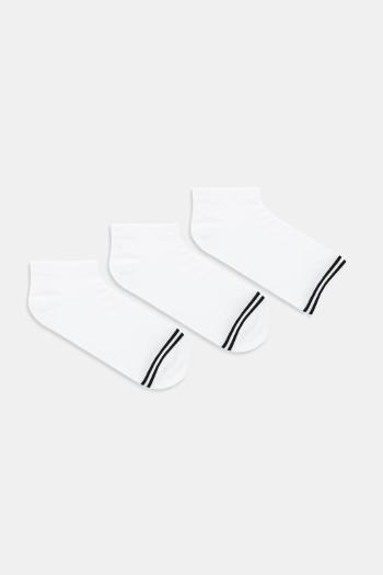 Ponožky Pepe Jeans 3-pak biela farba, PMU30044