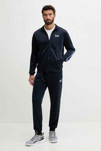Tepláková súprava EA7 Emporio Armani modrá farba, AF12449.7M000970