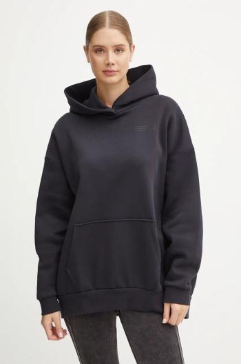 Mikina Under Armour Icon Fleece Ultra dámska, čierna farba, s kapucňou, jednofarebná, 1386501