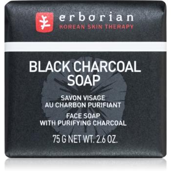 Erborian Black Charcoal čistiace mydlo na tvár s aktívnym uhlím 75 g