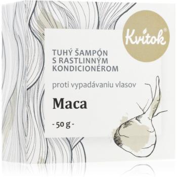 Kvitok Maca tuhý šampón pre rednúce vlasy 50 g