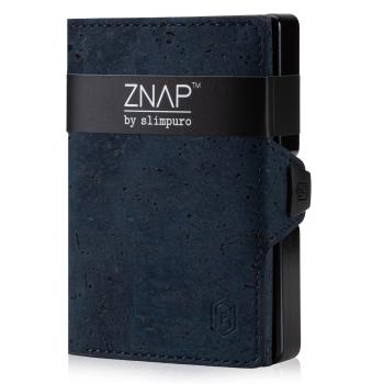 Slimpuro ZNAP, tenká peňaženka, 12 kariet, priečinok na mince, 8,9 × 1,8 × 6,3 cm (Š × V × H), RFID ochrana