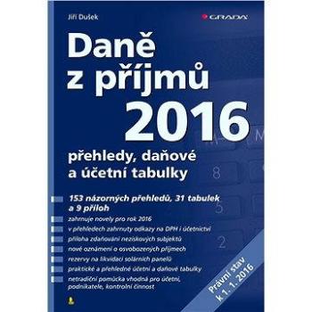 Daně z příjmů 2016 (978-80-271-0036-1)