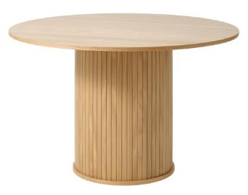 Jedálenský stôl Unique Furniture NOLA 120x120 cm hnedý drevo 46202780