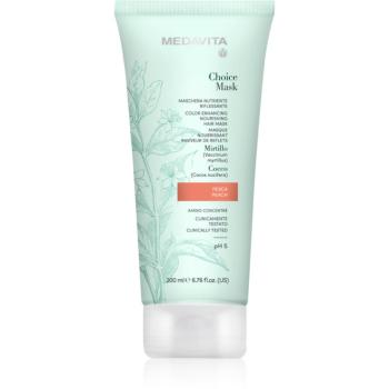 Medavita Choice Peach vyživujúca maska pre farbené vlasy 200 ml