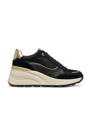 Tenisky Geox D SPHERICA EC13 čierna farba, D45WAA 0MA22 C9999