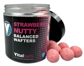 Vitalbaits wafters strawberry nutty 100 g - 18 mm