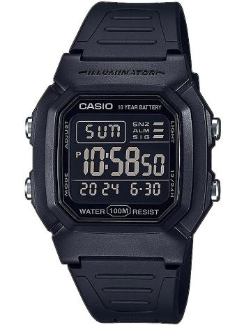 CASIO W-800H-1BVES PÁNSKE HODINKY KLASIK + KRABIČKA