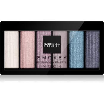 Gabriella Salvete Eyeshadow 6 Shades Palette paletka očných tieňov odtieň 03 Moon 12 g