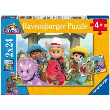 Ravensburger 055883 Dino Ranch 2× 24 dielikov (4005556055883)