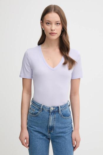 Bavlnené tričko United Colors of Benetton dámske, ružová farba, 3GA2E4230