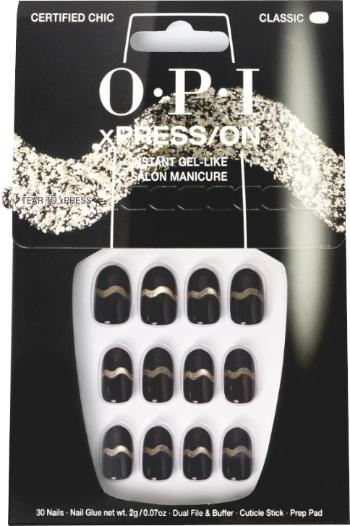 OPI Gélové nechty xPRESS/ON (Press On Nails – Certified Chic)