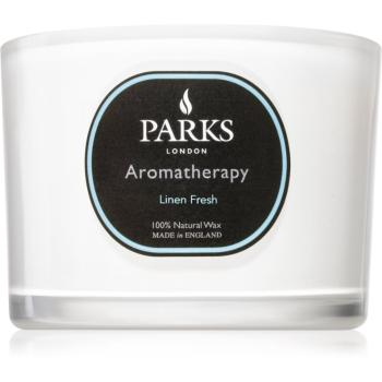 Parks London Aromatherapy Linen Fresh lumânare parfumată 80 g