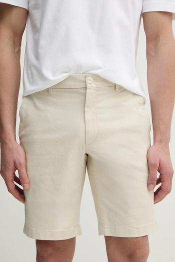 Šortky Calvin Klein pánske, béžová farba, K10K114063