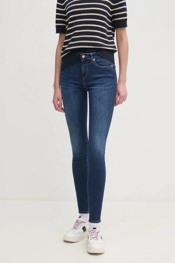 Rifle Tommy Hilfiger dámske, tmavomodrá farba, WW0WW45010