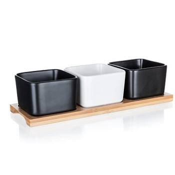 Banquet Sada misiek BRILLANTE Bamboo 28,2 × 9,8 × 7 cm, 3 + 1 ks (60334575)