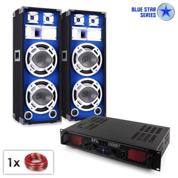 Electronic-Star PA sada Blue Star Series "Basssound Bluetooth" 1000 W