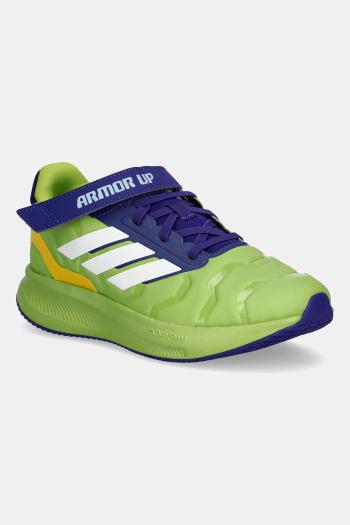 Detské tenisky adidas RUNFALCON 5 IRON HULK zelená farba, JQ6689