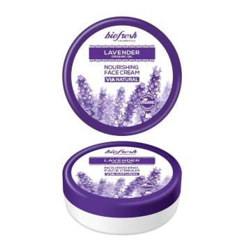 Vyživujúci pleťový krém s organickým levanduľovým olejom Lavender 100ml